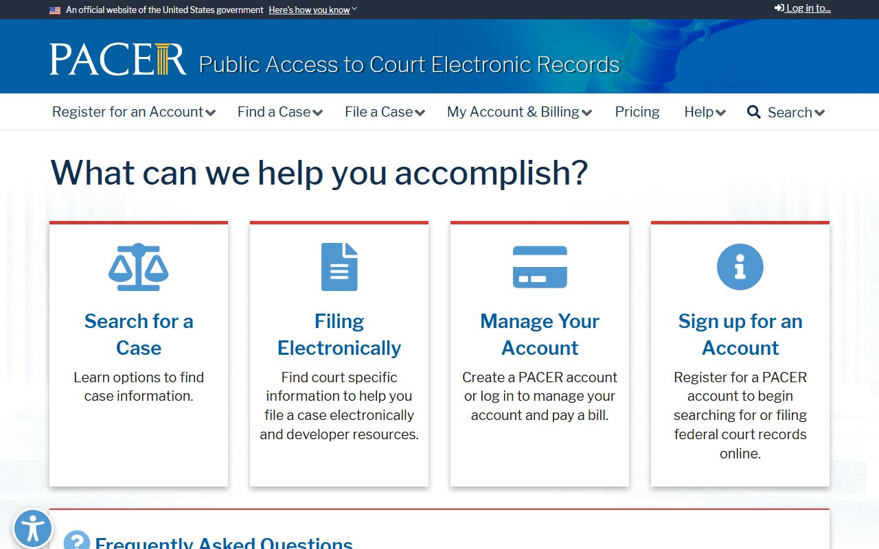 Newton County Circuit Court records contrasted with PACER federal records
