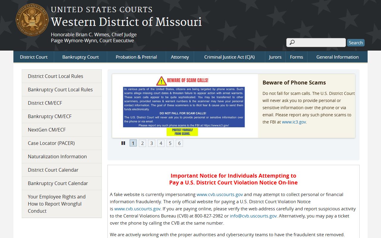 Newton County Circuit Court records contrasted with Western District federal court