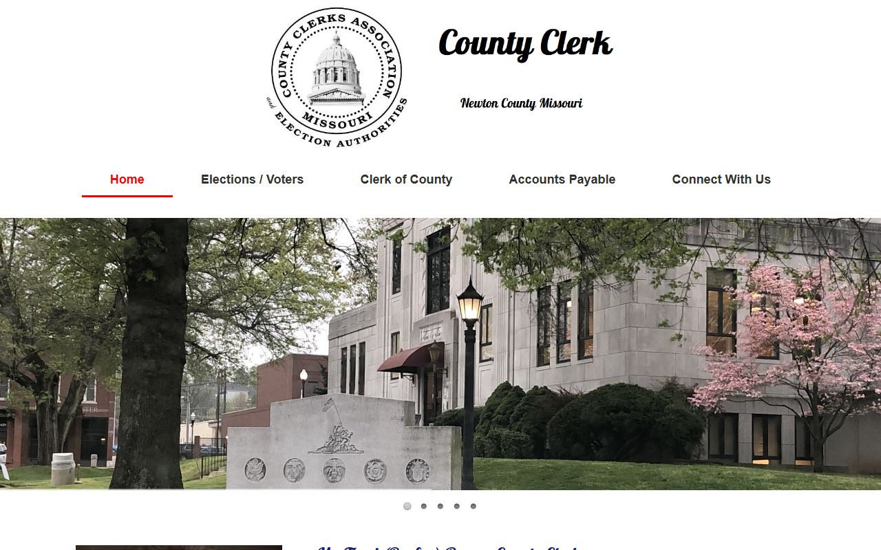 Newton County court records county clerk site