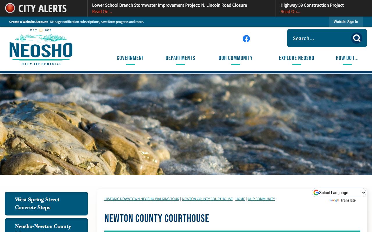 Newton County court records courthouse history