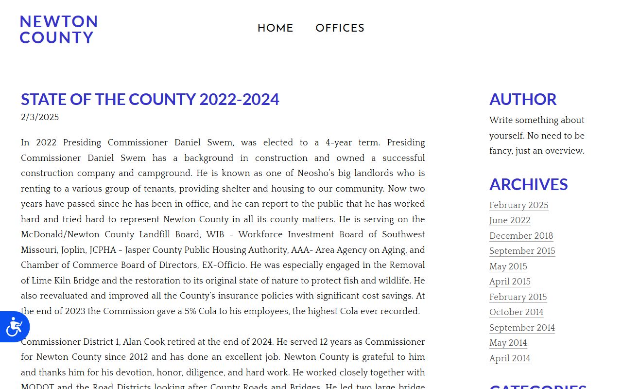 Newton County court records state of the county courtroom update